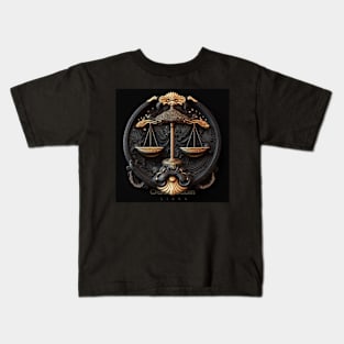 Libra king Kids T-Shirt